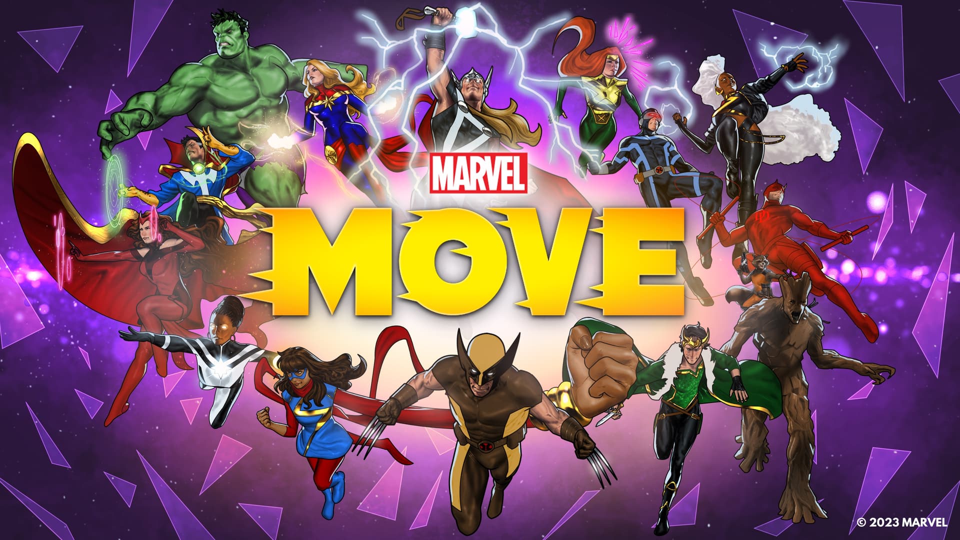 رونمایی از اپلیکیشن ورزشی کمپانی مارول: Marvel Move