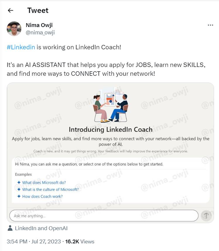 LinkedIn Coach