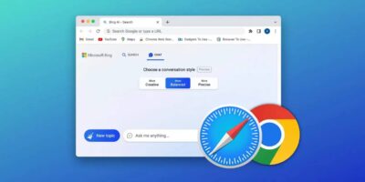 گسترش خدمات چت‌بات Bing به مرورگرهای کروم و سافاری