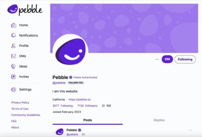 پلتفرم Pebble (T2)، رقیب توییتر، تعطیل شد!