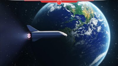 سفر با موشک استارشیپ به هر نقطه از زمین، تنها در 60 دقیقه!