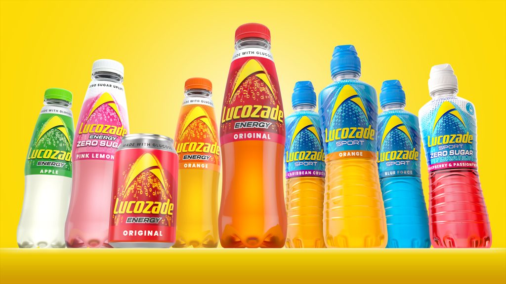برند نوشیدنی Lucozade پس از ۹۷ سال فعالیت، ری‌برند کرد