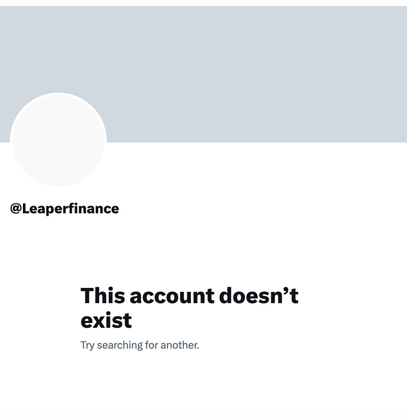 مسدود شدن حساب لیپر فایننس بعد از هشدار
